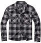 Preview: Brandit Check Shirt Flanellhemd Black-Charcoal