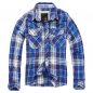 Preview: Brandit Check Shirt Flannel Navy