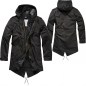 Preview: Brandit M51 Fishtail Parka Schwarz Black