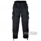 Preview: Leo Köhler Einsatzkampfhose KSK-Hose Ripstop Schwarz Black