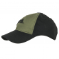 Preview: Helikon-Tex BBC Logo Cap Baseball - Black / Olive Green Ripstop