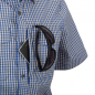 Preview: Helikon-Tex Covert Concealed Carry Short Sleeves Shirt -  Royal Blue Checkered