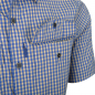 Preview: Helikon-Tex Covert Concealed Carry Short Sleeves Shirt -  Royal Blue Checkered