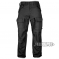 Preview: Leo Köhler Combat-Hose Ripstop - Schwarz Black