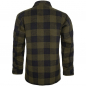 Preview: Mil-Tec Lumberjack Flannel Shirt Heavy - Black-Olive Green