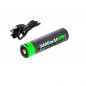 Preview: Nextorch Akku 18650 USB Lithium-ion (Li-Ion) 3,6 V, 3400 mAh + Ladekabel