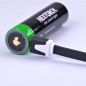 Preview: Nextorch Akku 18650 USB Lithium-ion (Li-Ion) 3,6 V, 3400 mAh + Ladekabel