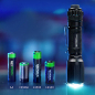 Preview: Nextorch TA15 v. 2.0 LED Taschenlampe, 700 Lumen, Multi-Batterie - Notfall-Glasbrecher