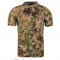 Preview: Mil-Tec BW Tropen T-Shirt mit Nationalitätsabzeichen  - Arid Fleck Camo