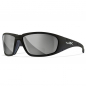 Preview: Wiley X - WX Boss Grey Silver Flash Matte Black Frame Sunglasses