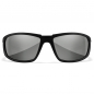 Preview: Wiley X - WX Boss Grey Silver Flash Matte Black Frame Sunglasses