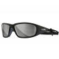 Preview: Wiley X - WX Boss Grey Silver Flash Matte Black Frame Sunglasses