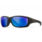 Preview: Wiley X - WX Gravity Captivate Polarized Blue Mirror Black Crystal Frame Sonnenbrille