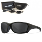 Preview: Wiley X - WX Gravity Smoke Grey Matte Black Frame Sonnenbrille