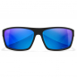 Preview: Wiley X - Peak Captivate Blue Mirror Matte Black Frame  Sunglasses