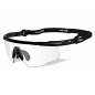 Preview: Wiley X - WX Saber Advanced Clear Matte Black Frame Safety Glasses