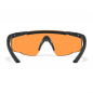 Preview: Wiley X - WX Saber Advanced Light Rust Matte Black Frame Safety Glasses