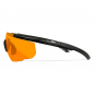 Preview: Wiley X - WX Saber Advanced Light Rust Matte Black Frame Safety Glasses