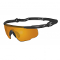 Preview: Wiley X - WX Saber Advanced Light Rust Matte Black Frame Safety Glasses