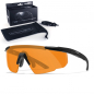 Preview: Wiley X - WX Saber Advanced Light Rust Matte Black Frame Safety Glasses