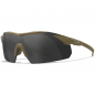 Preview: Wiley X - WX Vapor COMM 2.5 Grey/Clear/Light Rust Matte Tan Frame Sonnenbrille