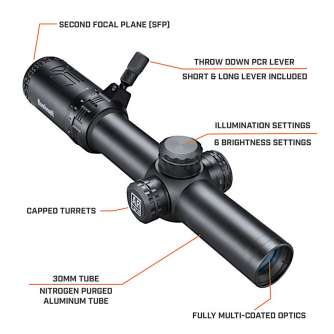 Bushnell AR Optics 1-8x24 Riflescope Illuminated