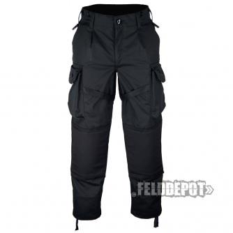 Leo Köhler Einsatzkampfhose KSK-Hose Ripstop Schwarz Black