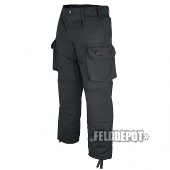 Leo Köhler Einsatzkampfhose KSK-Hose Ripstop Schwarz Black