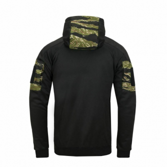 Helikon-Tex - Rogue Hoodie FullZip - Black / US Woodland