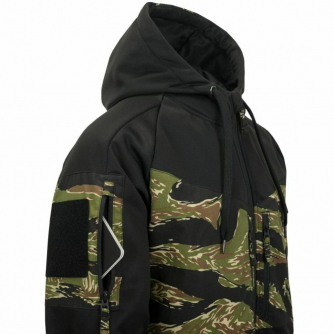 Helikon-Tex - Rogue Hoodie FullZip - Black / Desert Night Camo