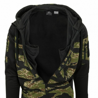 Helikon-Tex - Rogue Hoodie FullZip - Black / Desert Night Camo