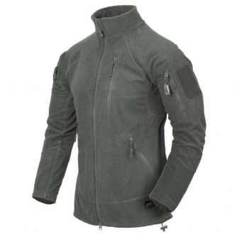 Helikon-Tex Alpha Tactical Jacket Grid Fleece - Foliage Green