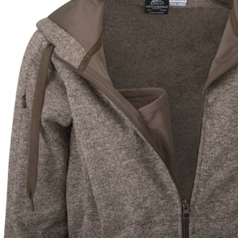 Helikon-Tex Covert Tactical Hoodie (Fullzip) - Light Tan Melange