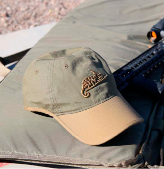 Helikon-Tex BBC Logo Cap Baseball - Coyote / Olive Green Ripstop