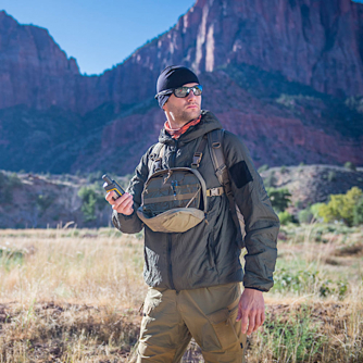 Helikon-Tex Chest Pack Numbat - Earth Brown - Clay