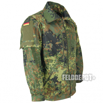 Leo Köhler Tactical Jacke Ripstop - Flecktarn