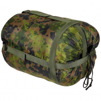 MFH Mummy Sleeping Bag Finnish M05 Camo