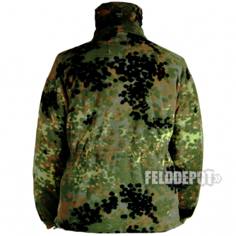 MMB - Fleece Jacke - Bundeswehr Flecktarn 