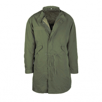 Mil-Tec US Shell M65 Parka Fishtail - Olive Green