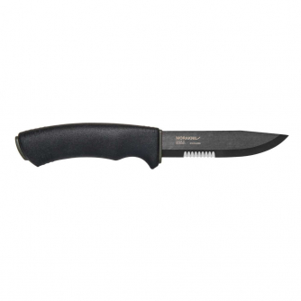 Morakniv Bushcraft Black Blade SRT Knife - Stainless Steel