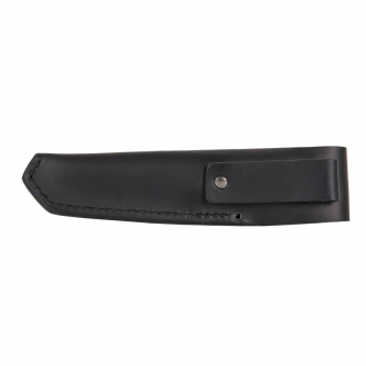 Morakniv Garberg Black C Leather Sheath - Carbon Steel Black