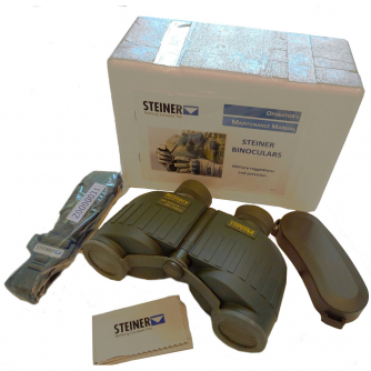 Steiner Military 8x30 R LPF Gen. III M830 Binoculars - Olive Green