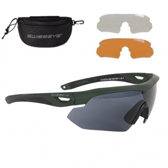 SwissEye - Nighthawk Olive Green Tactical Sonnenbrille