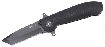 Tekut Knife Ares Black 12C27 Sandvik Steel