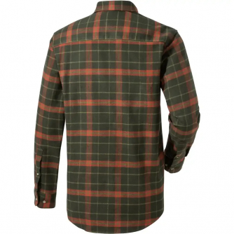 Wald & Forst Hunting Flannel Shirt Darko - Dark Olive Plaid