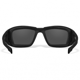 Wiley X - WX Boss Grey Silver Flash Matte Black Frame Sunglasses