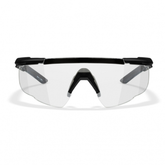 Wiley X - WX Saber Advanced Clear Matte Black Frame Safety Glasses