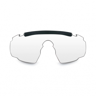 Wiley X - WX Saber Advanced Clear Matte Black Frame Safety Glasses