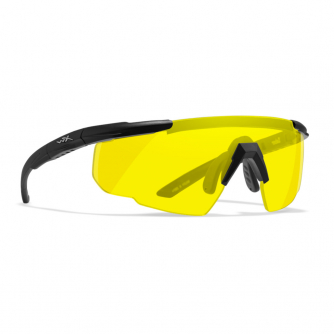 Wiley X - WX Saber Advanced Pale Yellow Matte Black Frame Schutzbrille