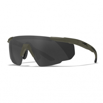 Wiley X - WX Saber Advanced Smoke/Clear/Rust OD Green Frame Sonnenbrille